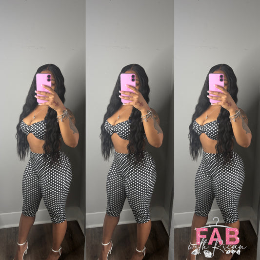 Dots Capri Set