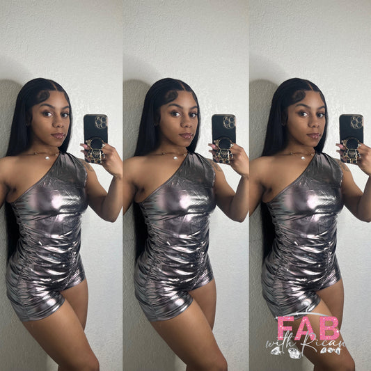 Metallic Romper
